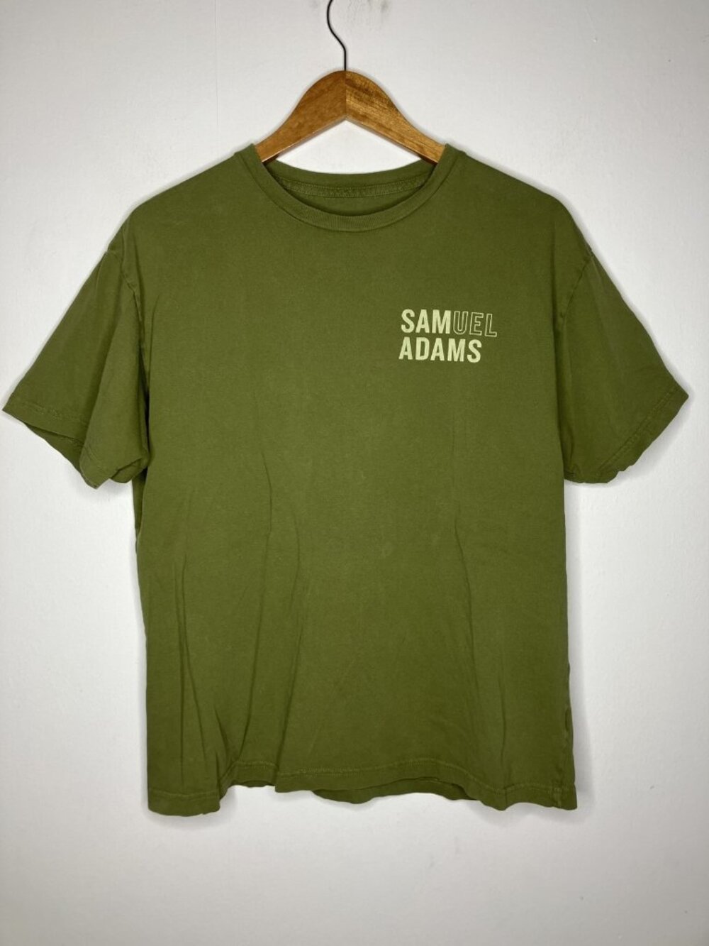 Samuel Adams Green T-Shirt Men's Large